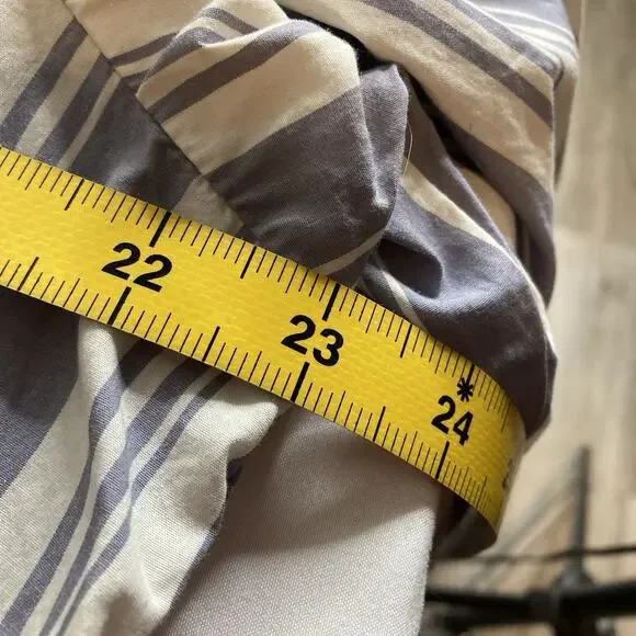 J. Crew Blue and White Striped Blouse - Picture 4 of 11